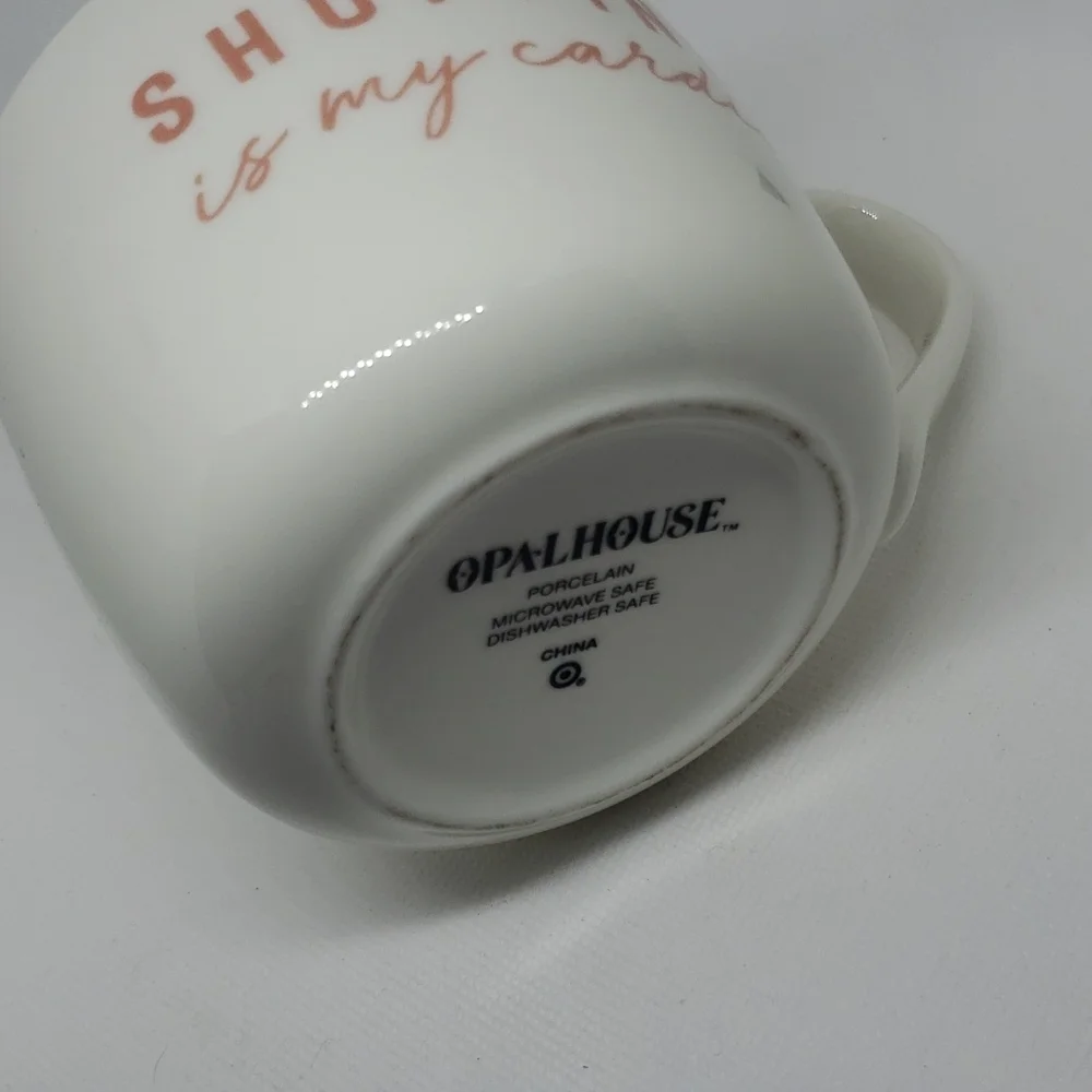 Shopping is my cardio coffee mug